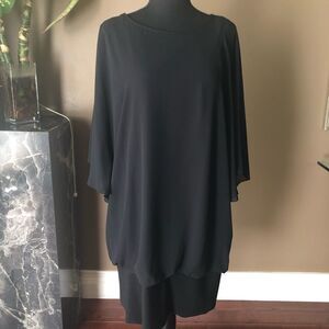 MSK Dress with Bat Sleeves EIC